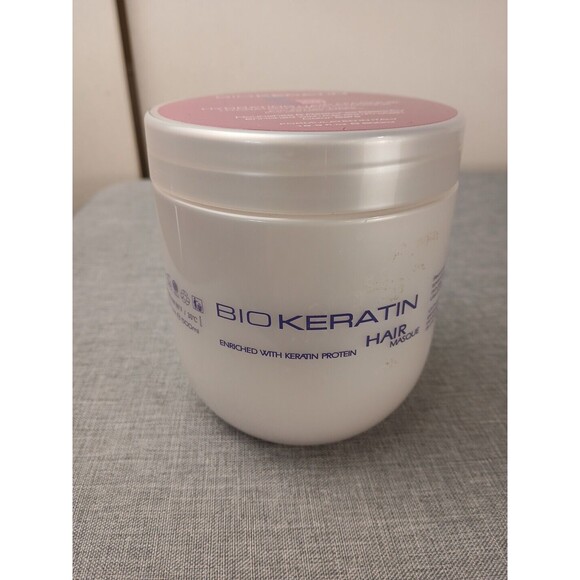 BIO Keratin Anti Frizz Smoothing Hair Masque 16.9 fl oz - Picture 1 of 6